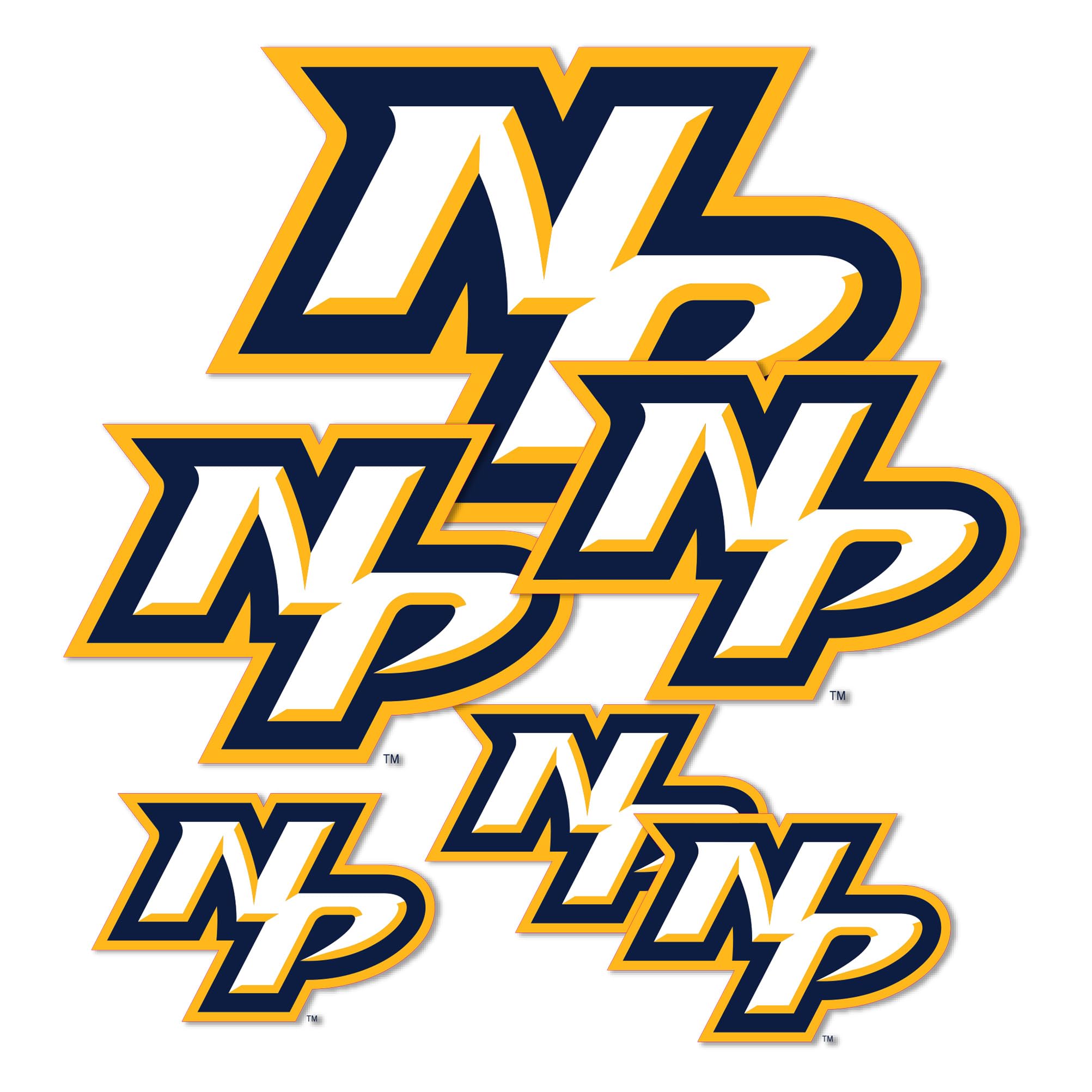 Nashville Predators NHL Team Vinyl Decal Sticker - Waterproof, Durable for Laptop, Water Bottle, Car, Scrapbook - Perfect for Hockey Fans & Game Day Decor