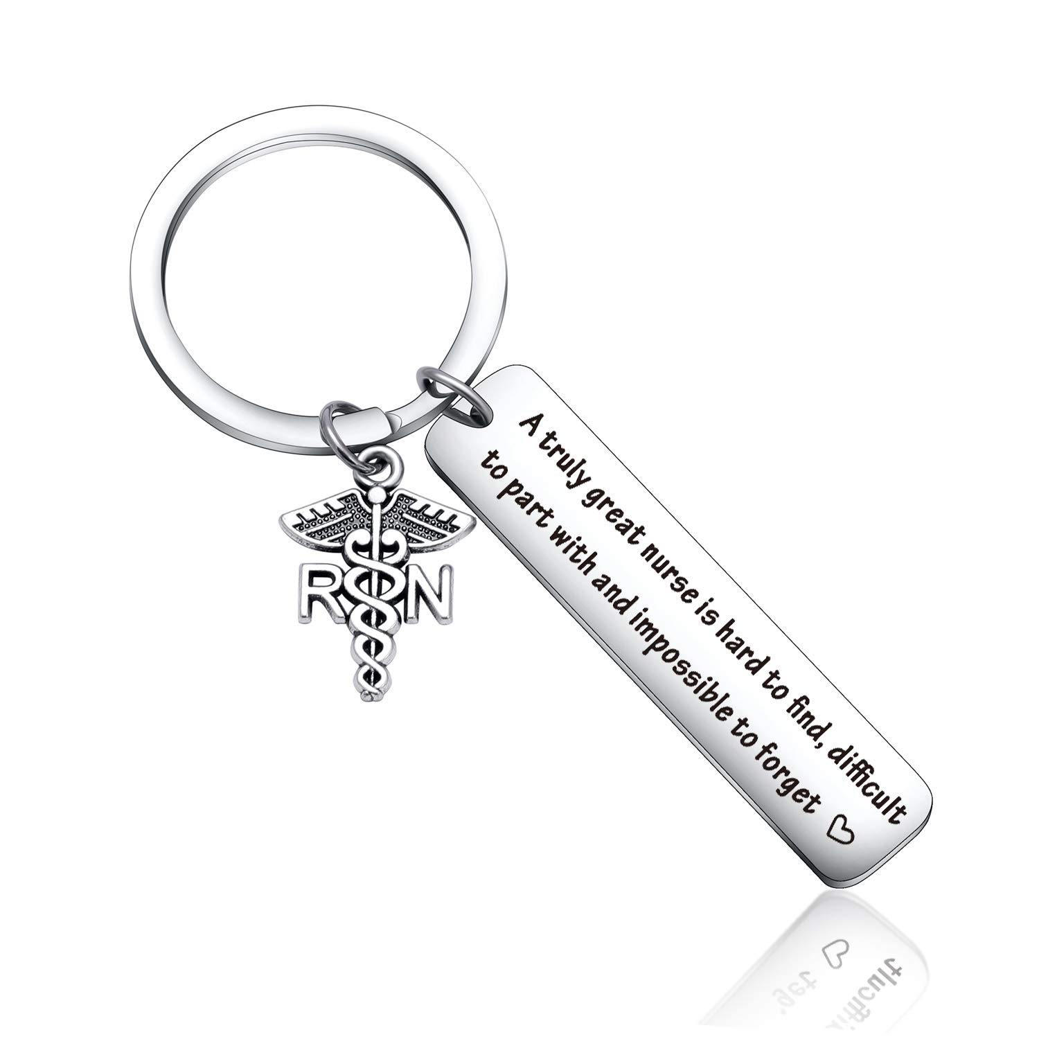 Nurse Appreciation Jewelry - Medical Keychain for Nurses, Coworker Farewell Gift, Nursing Graduation Present - Perfect for Goodbye Parties & Healthcare Worker Recognition