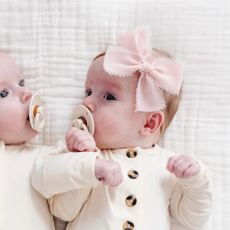 3 Pack Chiffon Headband Bows - Soft & Elegant Hair Accessories for Women & Girls - Perfect for Weddings, Parties & Everyday Wear