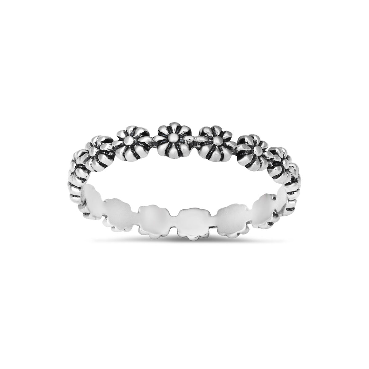Dainty Wild Flower Ring - Elegant Floral Jewelry for Women, Perfect for Weddings, Parties & Everyday Wear