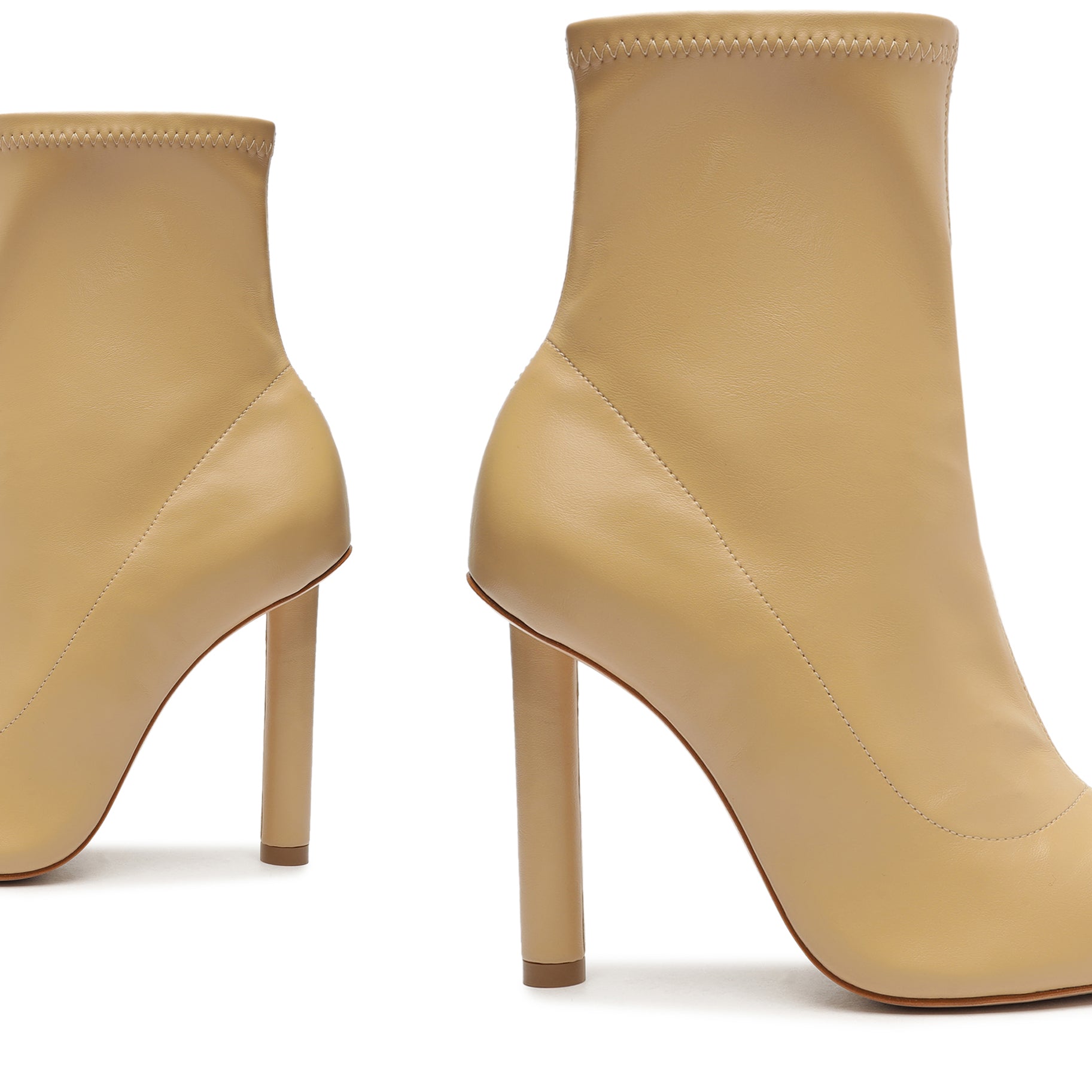 Gia Nappa Leather Bootie - Women's Stylish Ankle Boots with Soft Leather & Comfortable Heel for Fall/Winter Fashion | Perfect for Office, Date Night & Casual Outfits