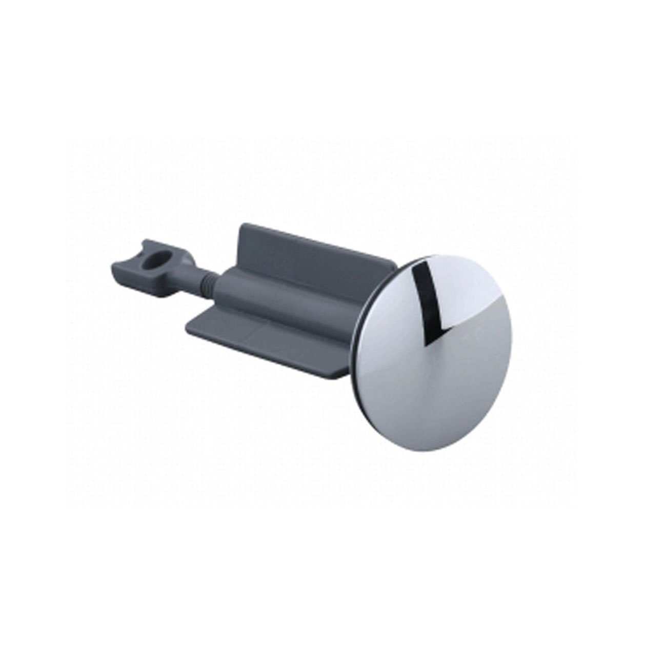 KOHLER K-1068202-2BL Black Bathroom Sink Stopper - Durable Drain Plug for Bathroom Vanity, Kitchen Sink & Utility Sink - Perfect for Home, Hotel & Commercial Use