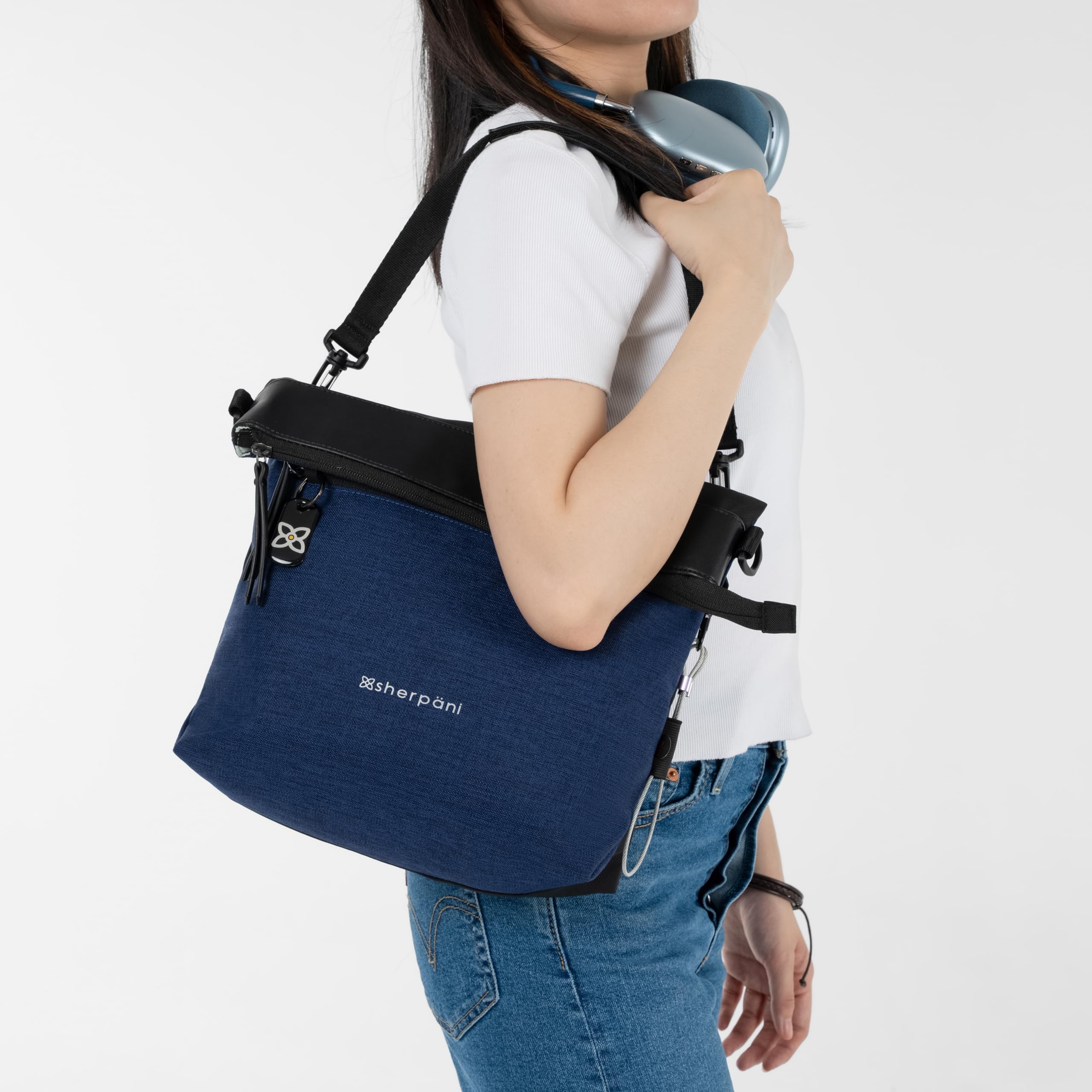 Sherpani Vale Anti-Theft Crossbody Purse for Women - Secure Travel Shoulder Bag & Stylish Tote Handbag - Perfect for Daily Commute, Shopping & Vacation Trips