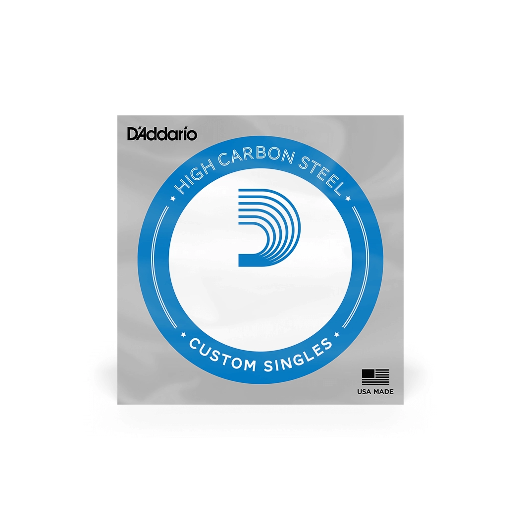 D'Addario Plain Steel Guitar Strings 0.013 Gauge - Single Strings for Electric & Acoustic Guitars - Perfect for Replacement & Custom String Sets