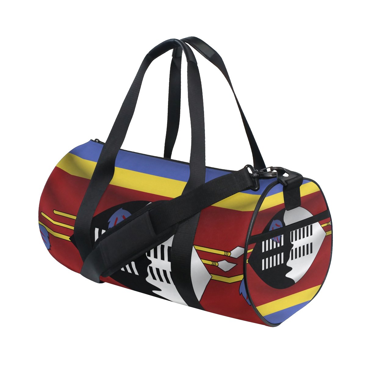 Swaziland Flag Travel Duffel Shoulder Bag - Waterproof Sports Gym Fitness Backpack for Men & Women - Perfect for Workouts, Travel, and Outdoor Adventures