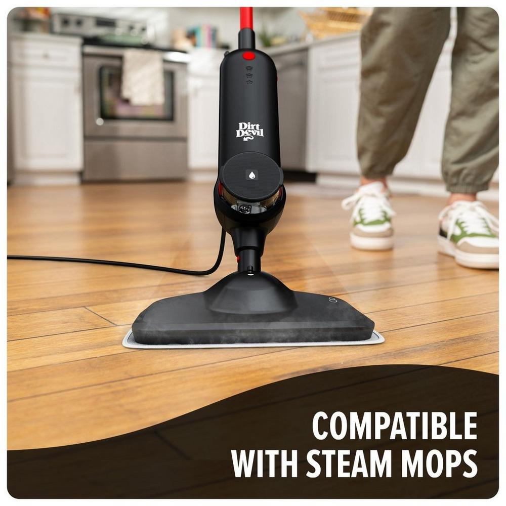 Best Steam Mop with 4-Pack Steam Water Refills - Deep Cleaning for Hardwood Floors & Tile - Perfect for Home & Office Use
