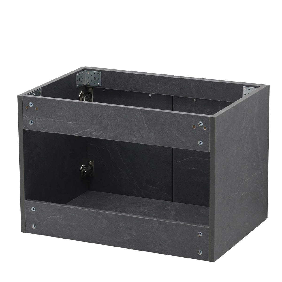 Wall Mount Floating Bathroom Vanity Sink Set - 24