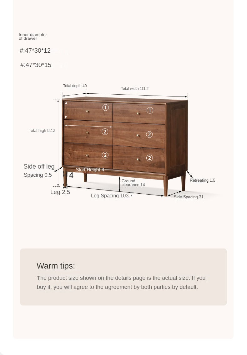 Solid Black Walnut & Oak Wood Drawer - Modern Porch Cabinet for Outdoor Storage & Entryway Organization | Perfect for Patio, Deck, and Garden Decor