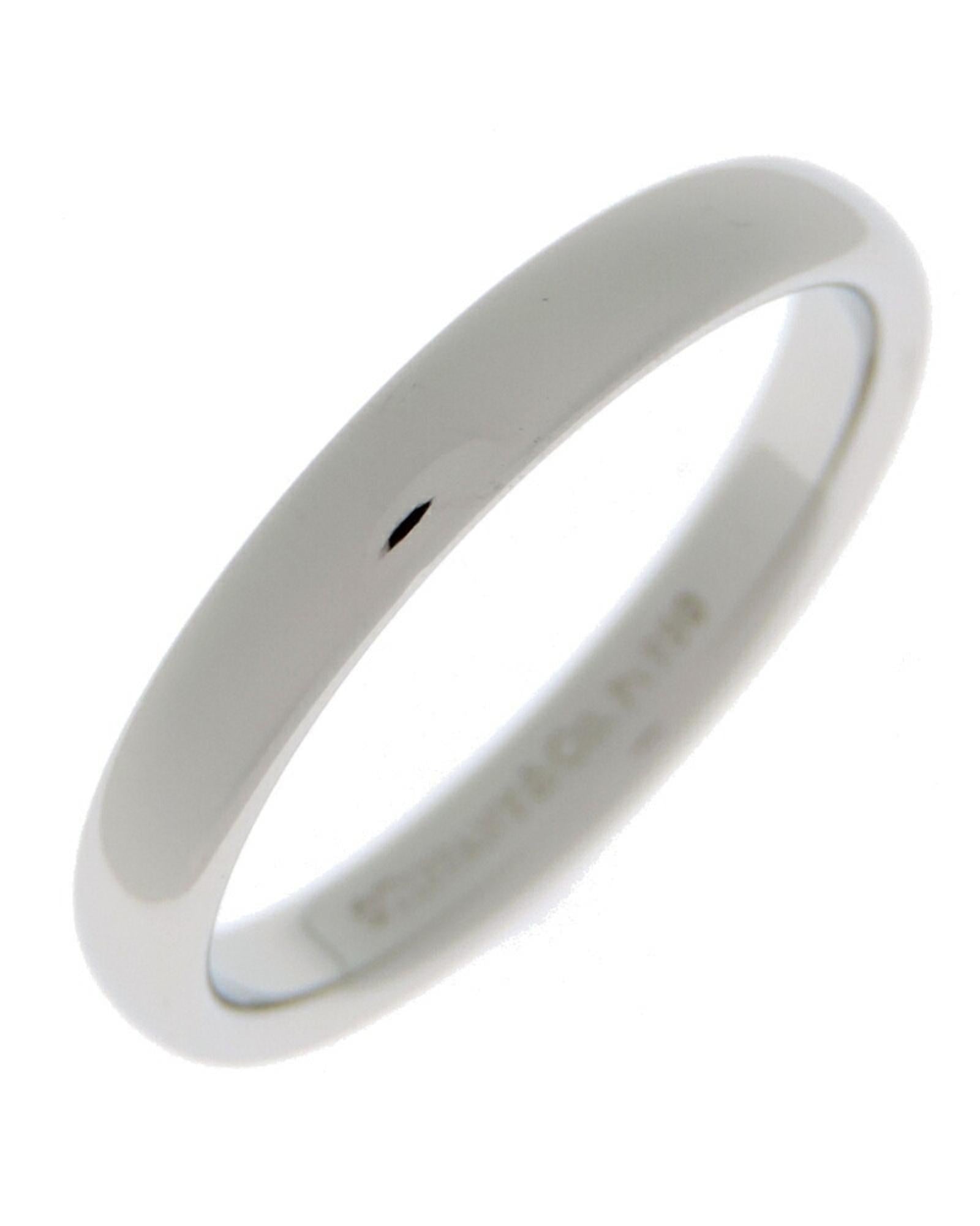 1837 Narrow Band Platinum Ring for Women - Classic Elegant Wedding Band, Anniversary Jewelry Gift - Perfect for Engagements, Weddings & Special Occasions