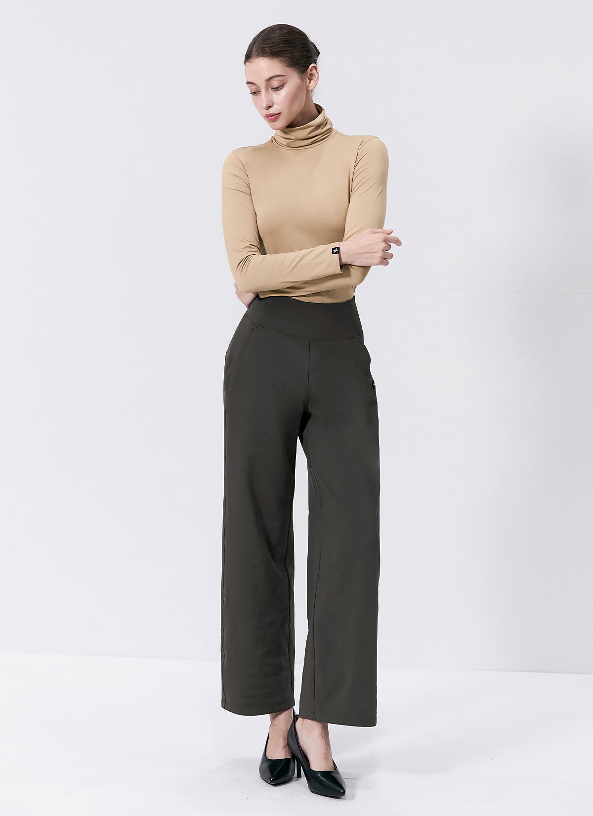 Cozy Fluffy Wide Leg Pants for Women - Soft Winter Lounge Pants, Perfect for Home, Yoga & Relaxation