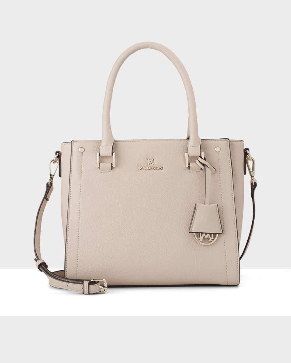 Angie Medium 3 Compartment Satchel Bag for Women - Stylish Leather Shoulder Handbag Purse - Perfect for Work, Travel & Everyday Use