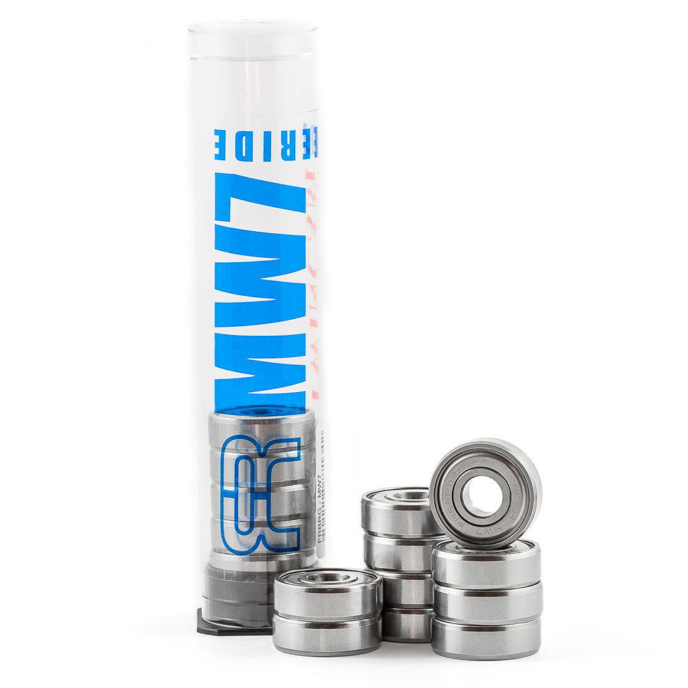 High-Quality FR MW7 Bearings 16-Pack - Durable & Smooth Performance for Skateboards, Rollerblades, and DIY Projects