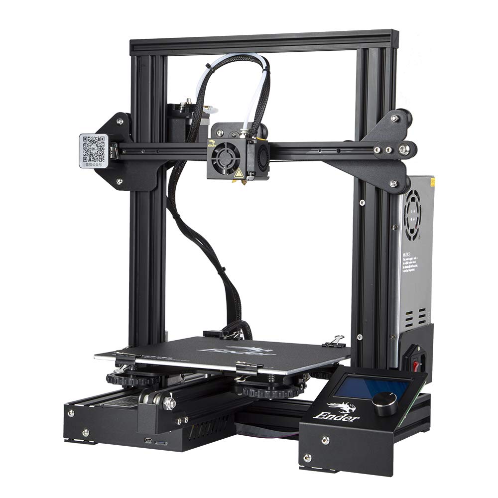Comgrow Creality Ender 3 3D Printer Kit with 25PCS Nozzles & DIY Tools - Perfect for Home, School & Small Business 3D Printing Projects