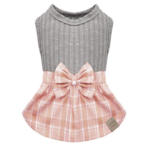 1#Bowtie (Pink Plaid)