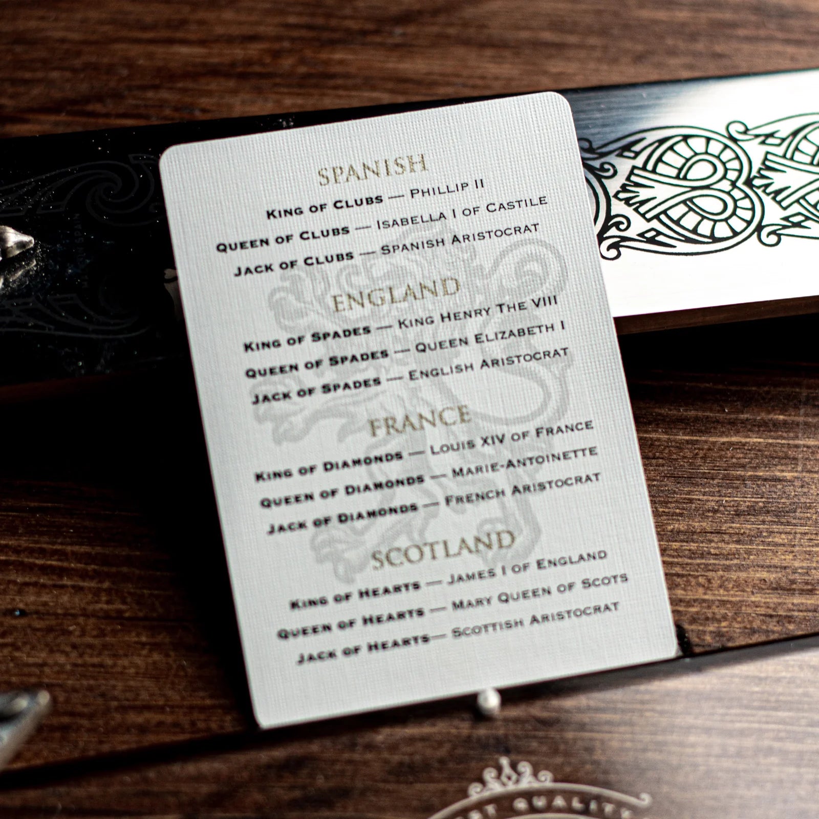 Premium Sovereign Playing Cards - Elegant White Deck for Poker, Magic Tricks & Cardistry | Perfect for Game Nights, Professional Performances & Collectors