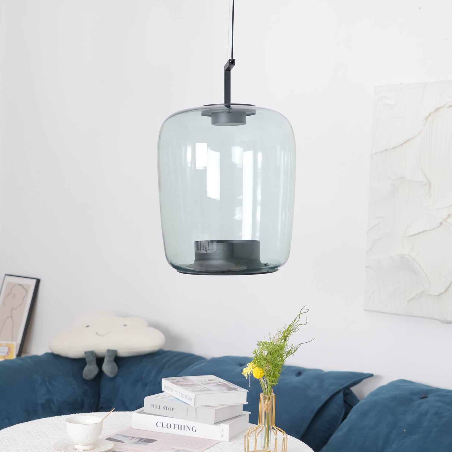 Modern Double Pendant Lamp - Adjustable Hanging Light Fixture for Kitchen Island, Dining Room, and Living Room Decor