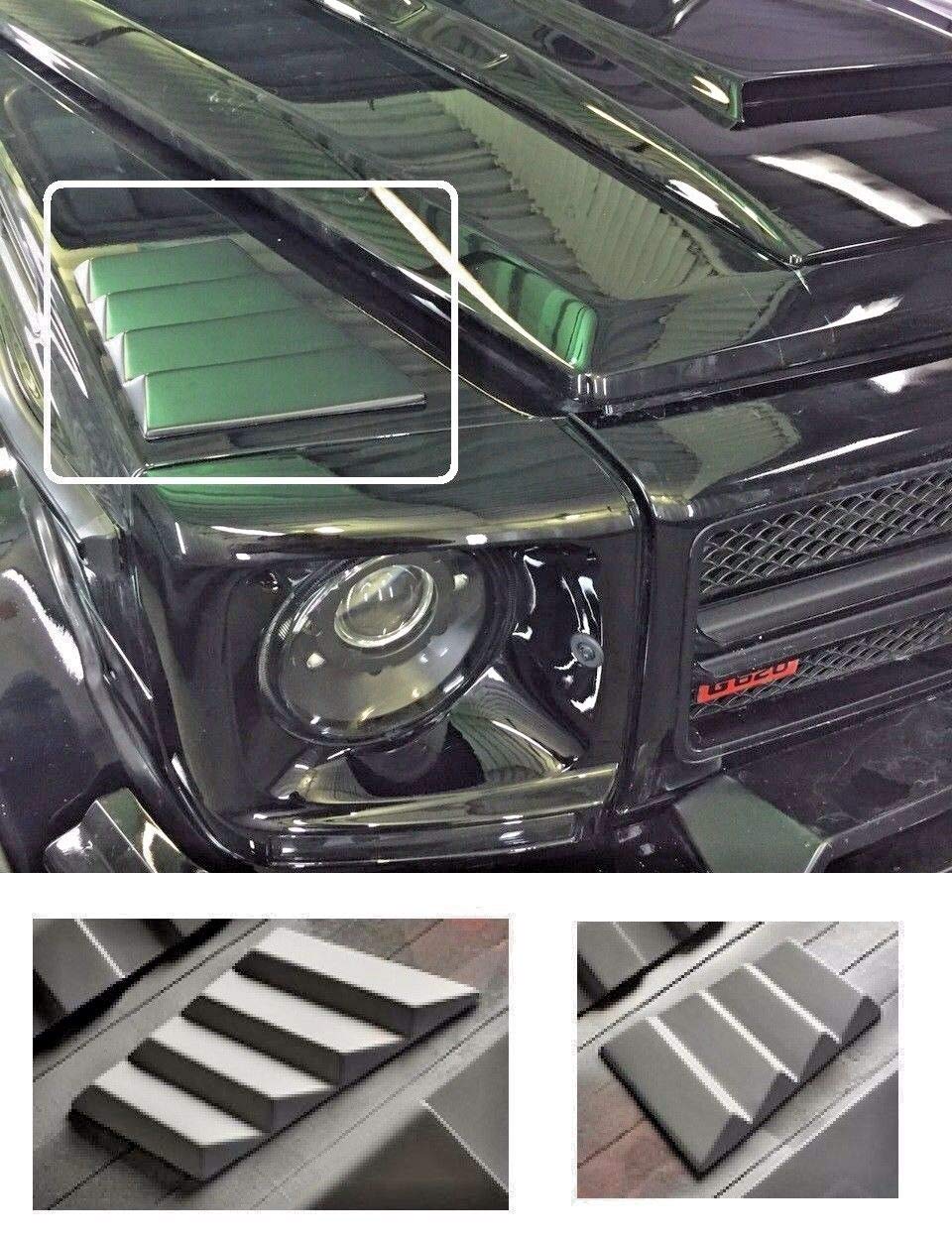 Fender Add On Scoops for Mercedes Benz G Class Wagon W463 G500 G55 G63 B-Style | Custom Car Accessories | Off-Road & Urban Style Upgrade