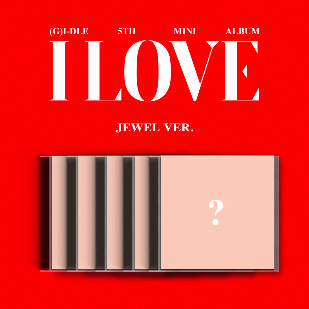 (G)I-DLE 5th Mini Album 'I LOVE' (Jewel Case Ver.) - K-Pop Music CD for Fans, Collectors & Gift Giving | Perfect for Birthday, Anniversary & K-Pop Enthusiasts