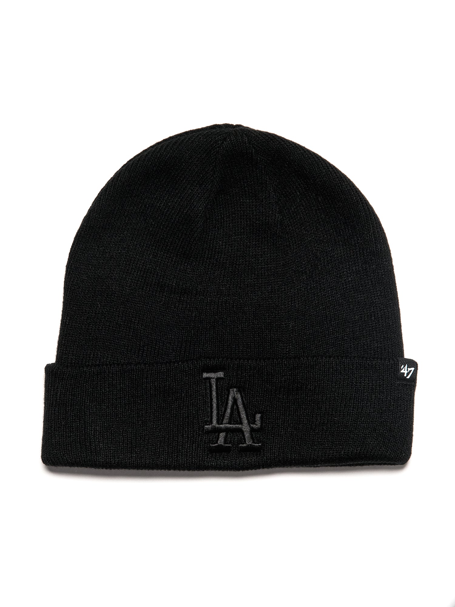 47 LA Raised Cuff Knit Beanie - Winter Warm Slouchy Hat for Men & Women - Perfect for Skiing, Snowboarding & Outdoor Activities