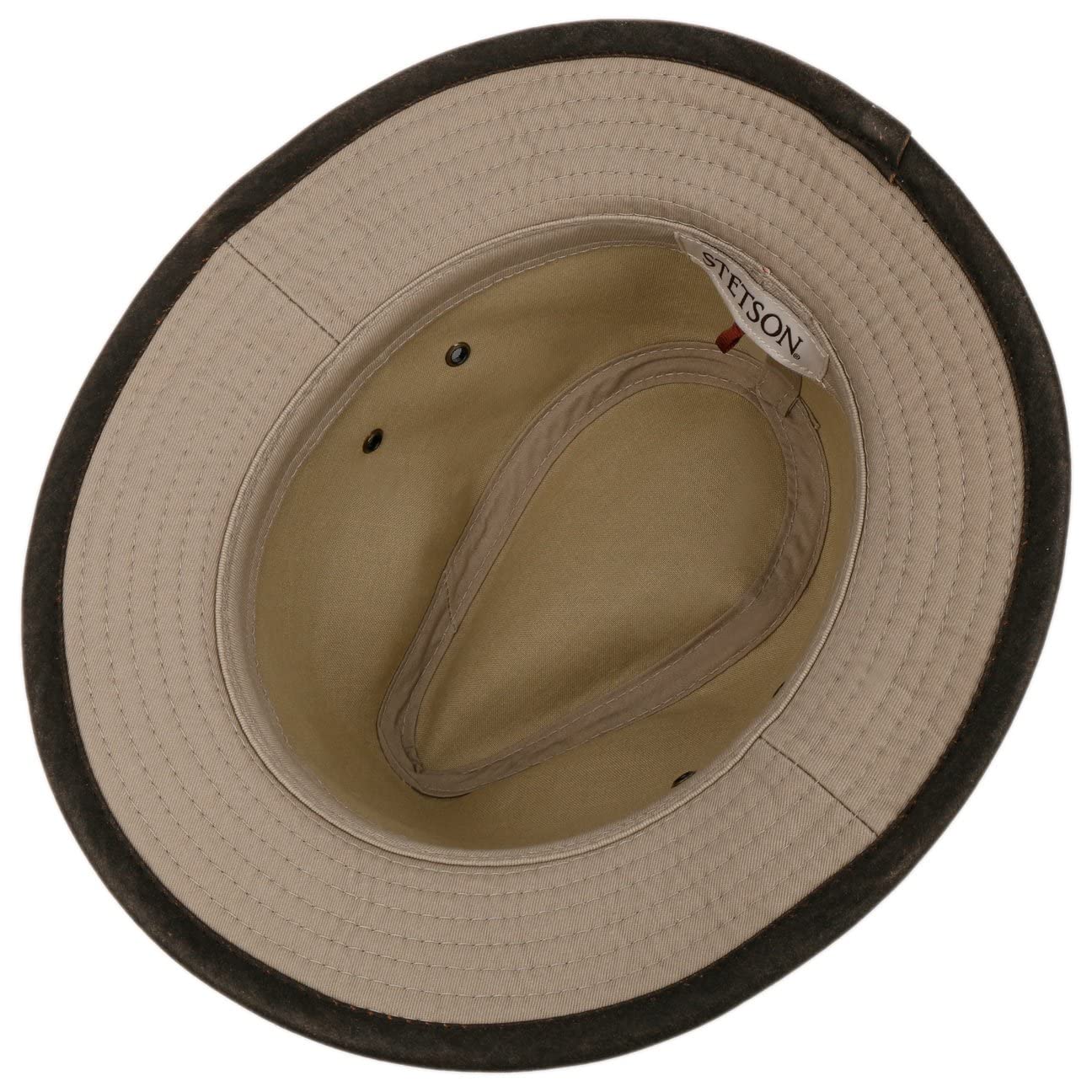 Stetson Ava Cotton Sun Hat for Women & Men - UPF 50+ UV Protection, Wide Brim, Breathable & Lightweight - Perfect for Beach, Hiking, and Outdoor Activities