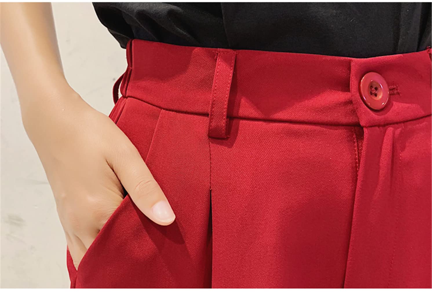 Women's Bermuda Shorts - Summer Fashion Knee-Length Loose Wide Leg Shorts for Casual Wear, Beach & Vacation Outfits