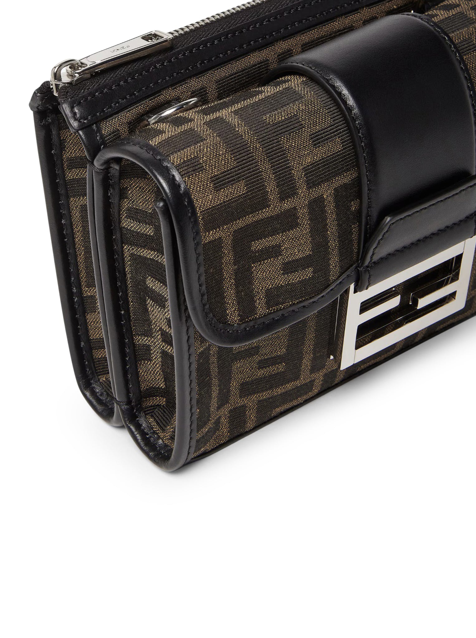 Fendi Double Baguette Handbag in Brown - 7VA649ALWK F0L3TTobaccomoroblackpall | Luxury Designer Crossbody Bag for Women, Perfect for Parties, Work & Everyday Use