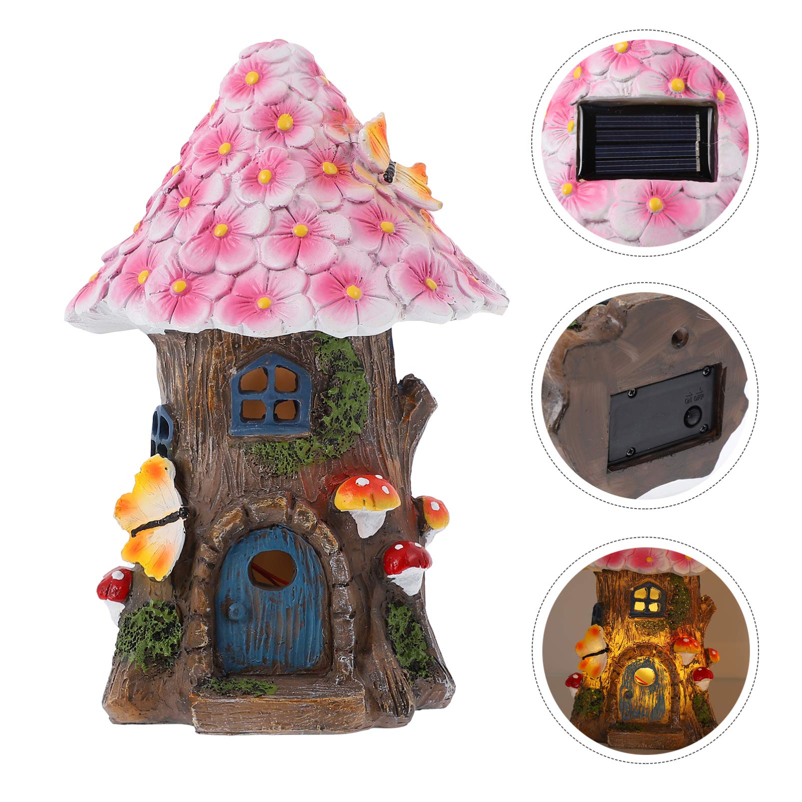 DOITOOL Solar Garden Lights Outdoor Decor - Waterproof Solar Powered LED Garden Ornaments for Yard, Pathway, Patio, Lawn Decoration | Perfect for Landscape Lighting, Backyard, Walkway & Garden Decor