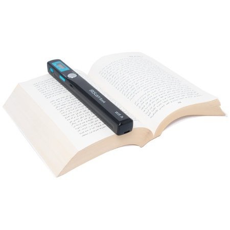 IRIScan Book 3 Executive Wireless Portable Scanner - 900 dpi High-Resolution Color Scanning with WiFi Connectivity - Perfect for Office Documents, Books & Receipts Digitization