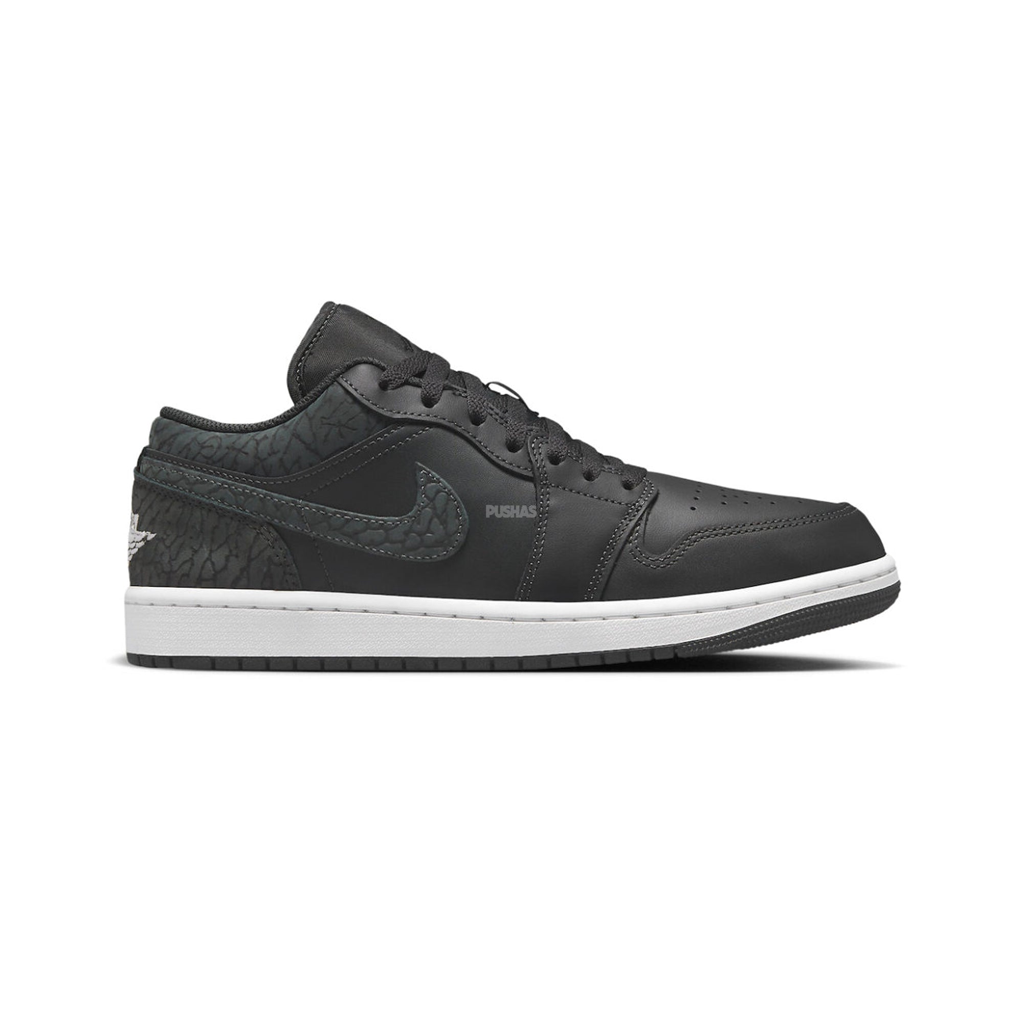 Air Jordan 1 Low SE 'Black Elephant' Sneakers (2023) - Men's Basketball Shoes for Casual Wear & Street Style Fashion