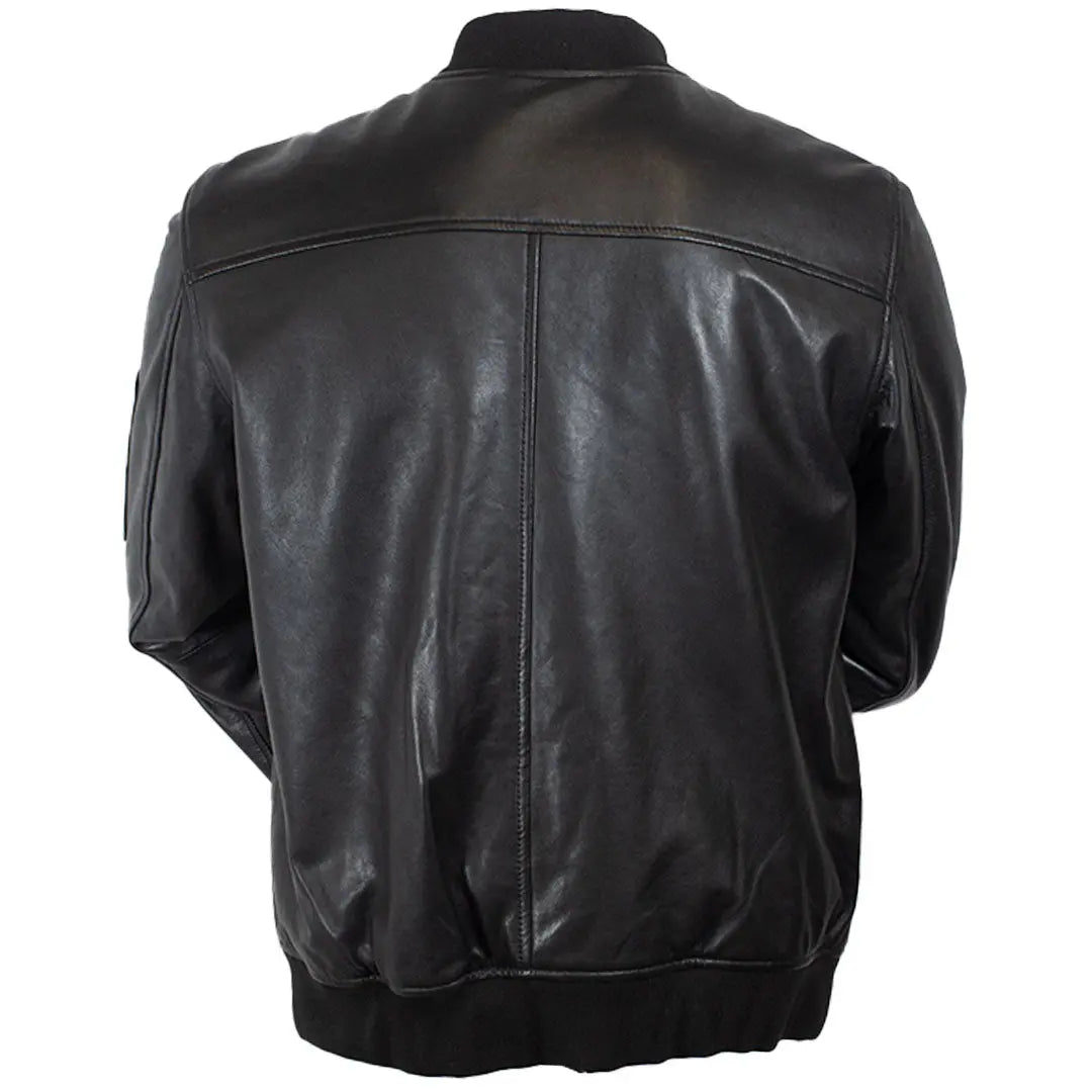 BOL Men's Genuine Lambskin Leather Jacket - Classic Vintage Biker Style for Casual Wear & Motorcycle Riding