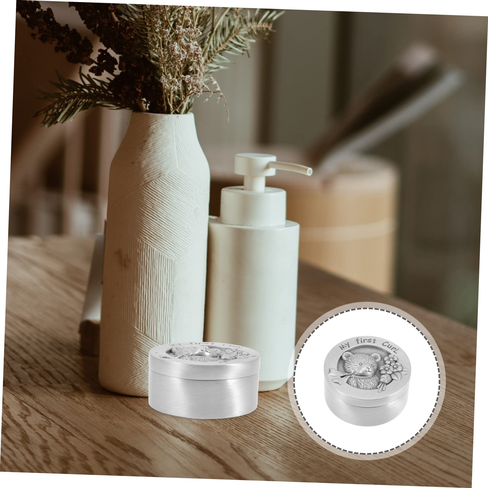 Beautiful Stainless Steel Baby Teeth Keepsake Box - Lanugo Collection for Kids | Perfect for First Tooth Storage & Childhood Memory Preservation