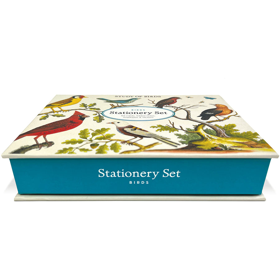 Premium Birds Stationery Set - 50PCS Cute Bird Design Notebook, Pens, Stickers & More - Perfect for School, Office & Gift Giving