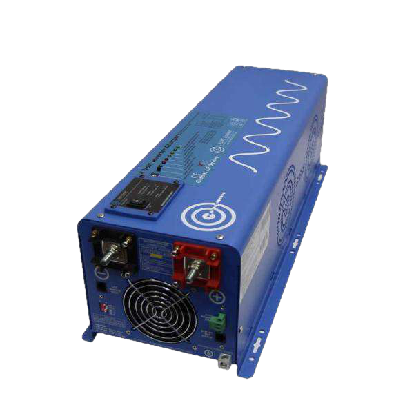 Aims Power PICOGLF40W12V240VS 4000W Pure Sine Wave Inverter Charger - 12V DC to 240V AC Power Converter for RVs, Boats & Off-Grid Solar Systems | Fast Charging & Reliable Backup Power