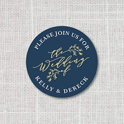 Custom Wedding Stickers - 