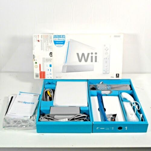 Nintendo Wii Console with Wii Sports Game Bundle - HD Gaming System for Family & Kids | Perfect for Home Entertainment, Parties & Fitness Fun