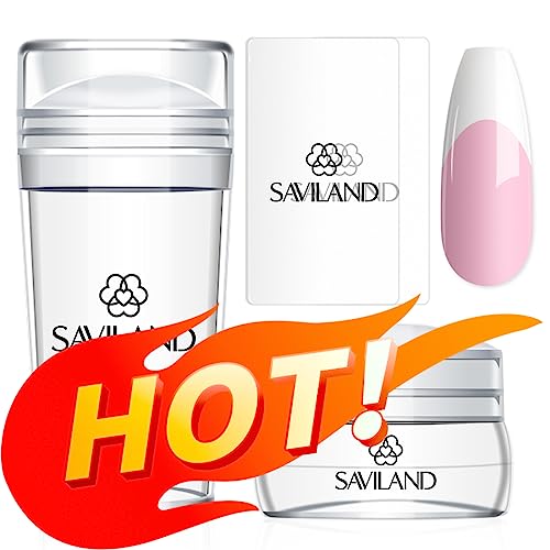 1A-?no.1 4PCS Clear Nail Art Stamper?
