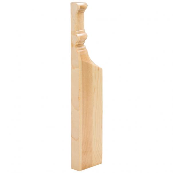 Hardware Resources Alder Traditional Transition Block - Solid Wood Cabinet Pulls for Kitchen & Bathroom - Elegant Home Decor Upgrade for Drawers & Cabinets