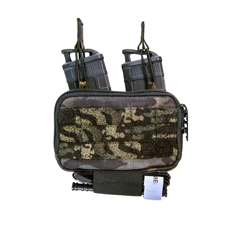 HSGI Mini Map V2 Tactical Admin Pouch - Modular EDC Organizer for Military & Outdoor Use | Made in USA | Perfect for Range Bags, Bug Out Bags & Tactical Gear Organization