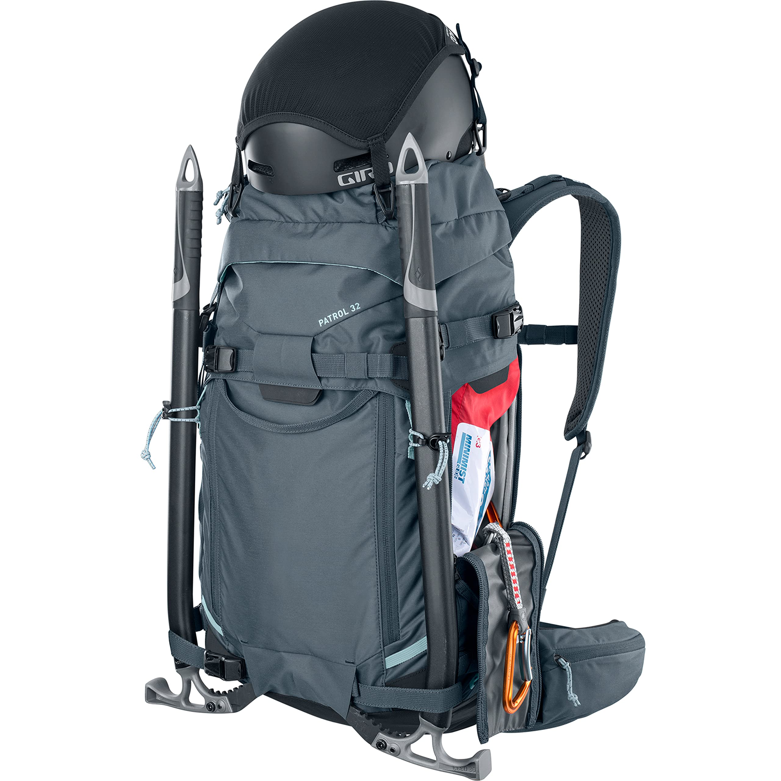 EVOC Backpack - Durable Carbon Grey Hiking & Travel Backpack for Outdoor Adventures, Camping & Daily Commute