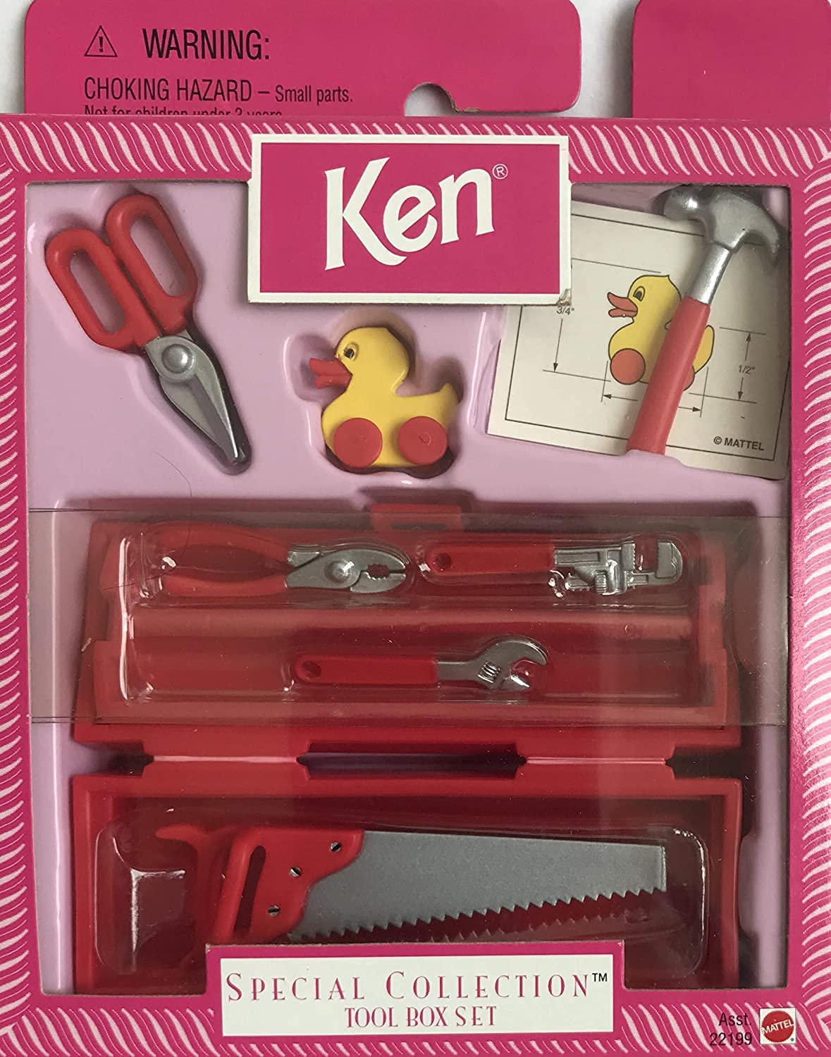 Barbie & Ken Special Collection Tool Box Set - Perfect for Doll Accessories, DIY Play & Collectors - Great for Kids' Pretend Play & Gift Giving
