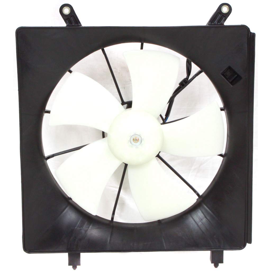2003-2011 Honda Element Driver Side Radiator Fan - Replacement Single Fan (Part #HO3115116) for Engine Cooling & Overheating Protection