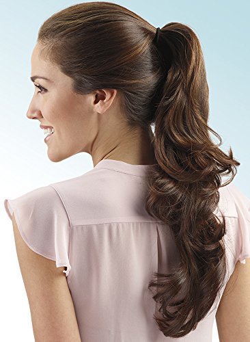 Scunci Black Elastic Hair Bands - 30 Count Pack | No-Slip Ponytail Holders for Women & Girls | Perfect for Workouts, School, and Everyday Styling