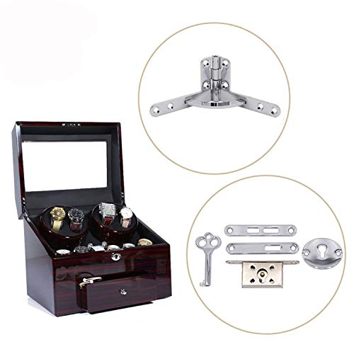 2 Pack Vintage Antique Silver Jewelry Box Locks with Key - Secure Wooden Case & Small Metal Box Locks for Jewelry Storage, Keepsakes, and Collectibles