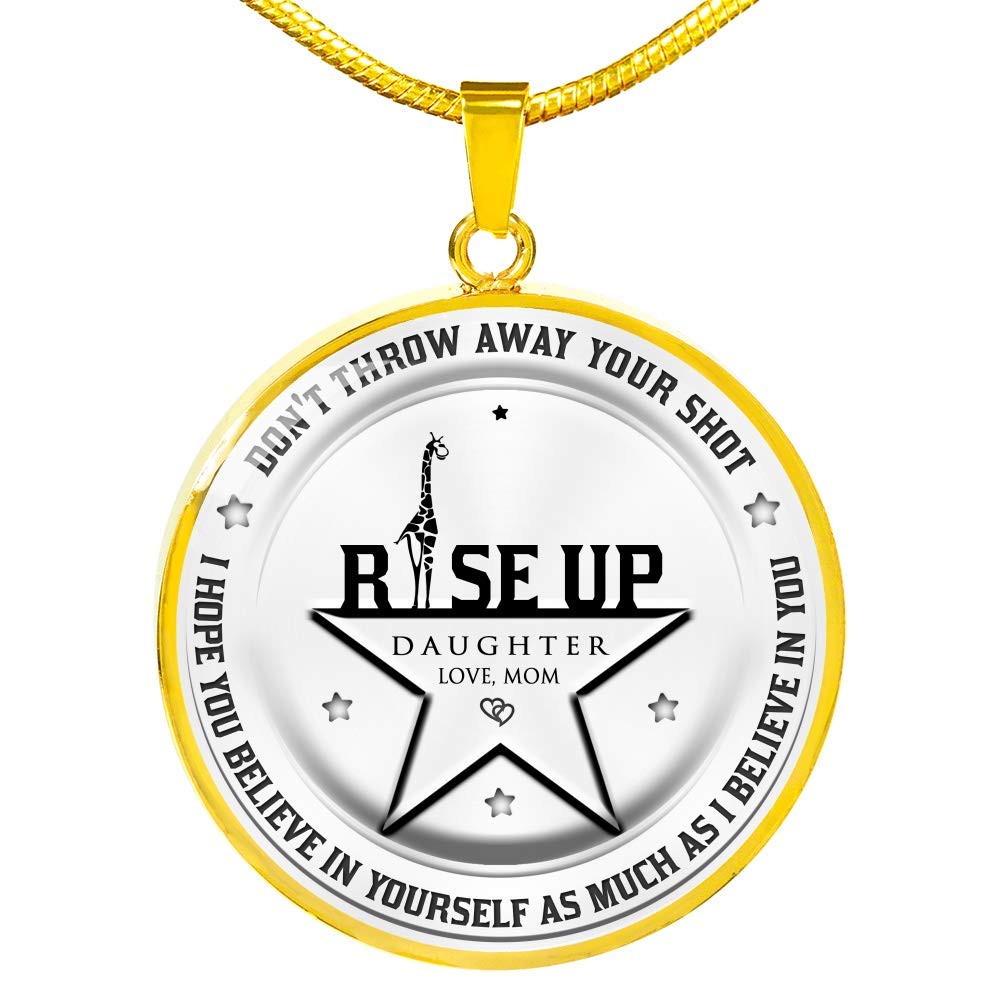 Hamilton Musical Necklace - Broadway Inspired Jewelry for Women & Teens - Perfect Gift for Hamilton Fans - Wear to Concerts, Theater Shows & Special Events
