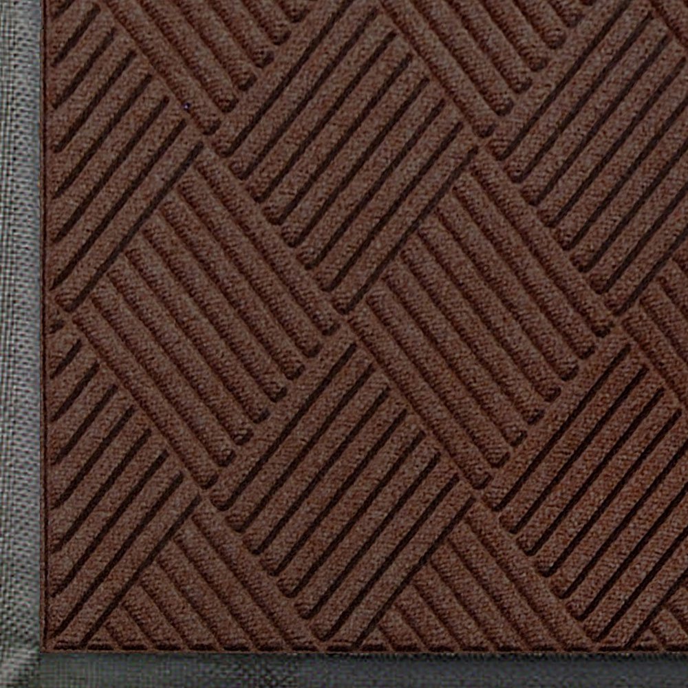 WaterHog Max Diamond Commercial-Grade Entrance Mat – Heavy-Duty Indoor/Outdoor Doormat with Diamond Pattern & Rubber Border | Quick-Drying, Stain Resistant, Non-Slip (3' x 8.4', Southern Pine) – Perfect for High-Traffic Entries, Mudrooms, and Office Buildings