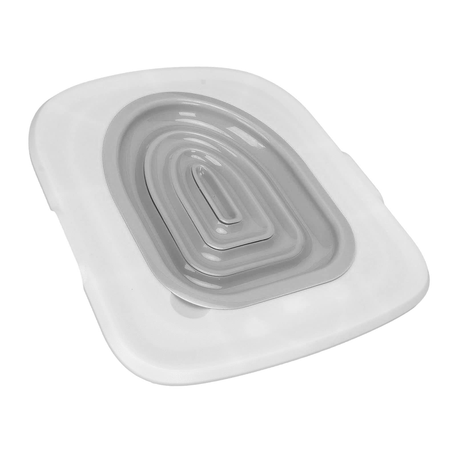 Ciciglow Cat Toilet Training Kit - Universal Reusable Cat Toilet Trainer for Home Toilet, Fits Round & Elongated Toilet Seats | Train Your Cat to Use Human Toilet Easily | Perfect for Small Bathrooms & Pet Owners