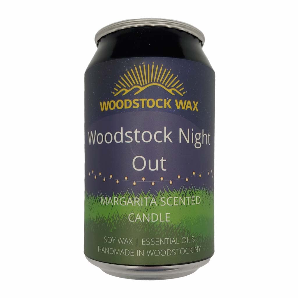 Handmade Woodstock Wax Essential Oil Scented Candle - Lemon Lime Margarita Scent for Relaxation & Aromatherapy | Perfect for Home Decor, Spa Nights & Romantic Ambiance