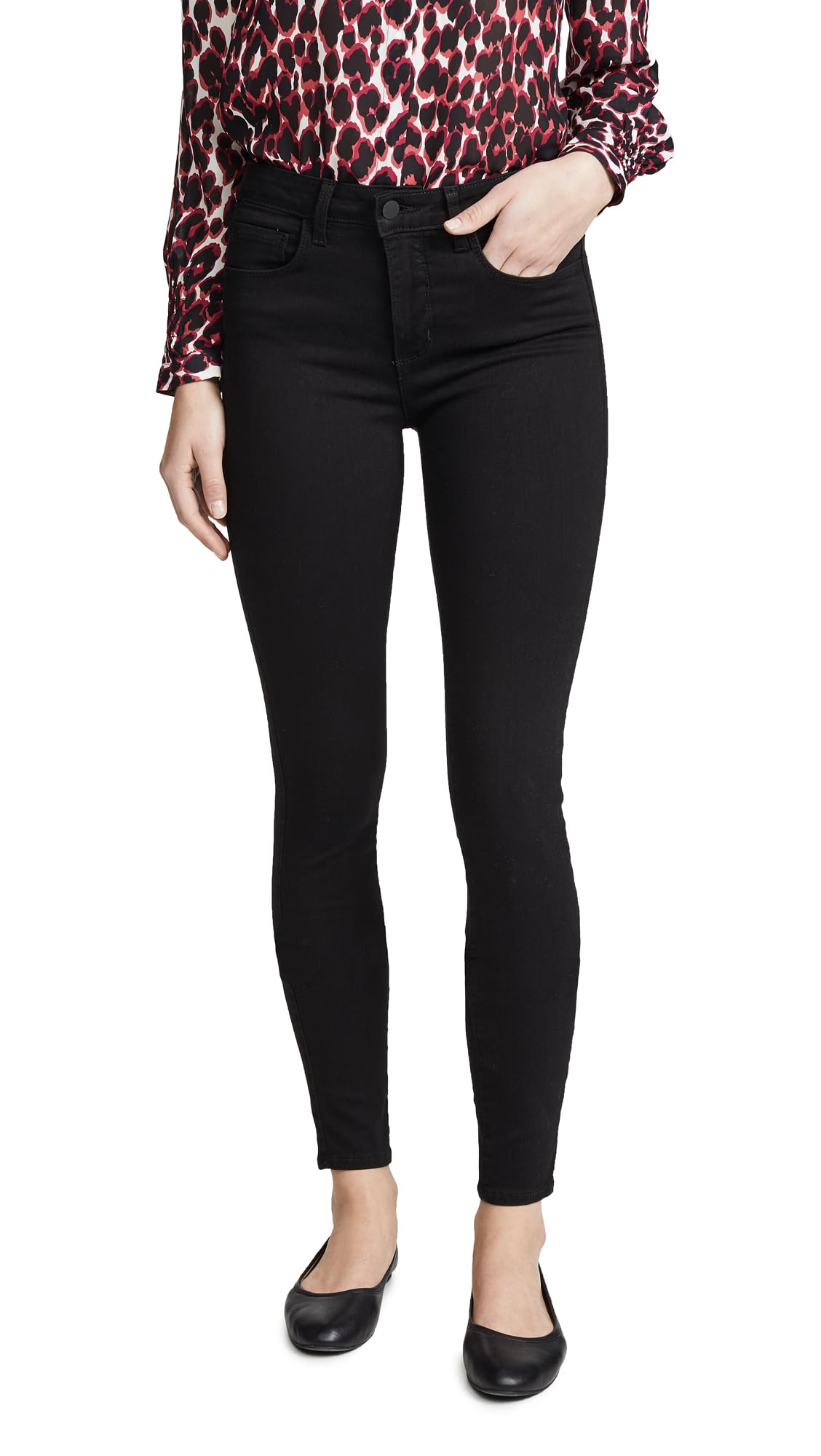 L'AGENCE Women's Marguerite High-Rise Skinny Jeans - Stretch Denim Pants for Casual & Work Outfits | Perfect for Date Night, Office Wear & Weekend Looks