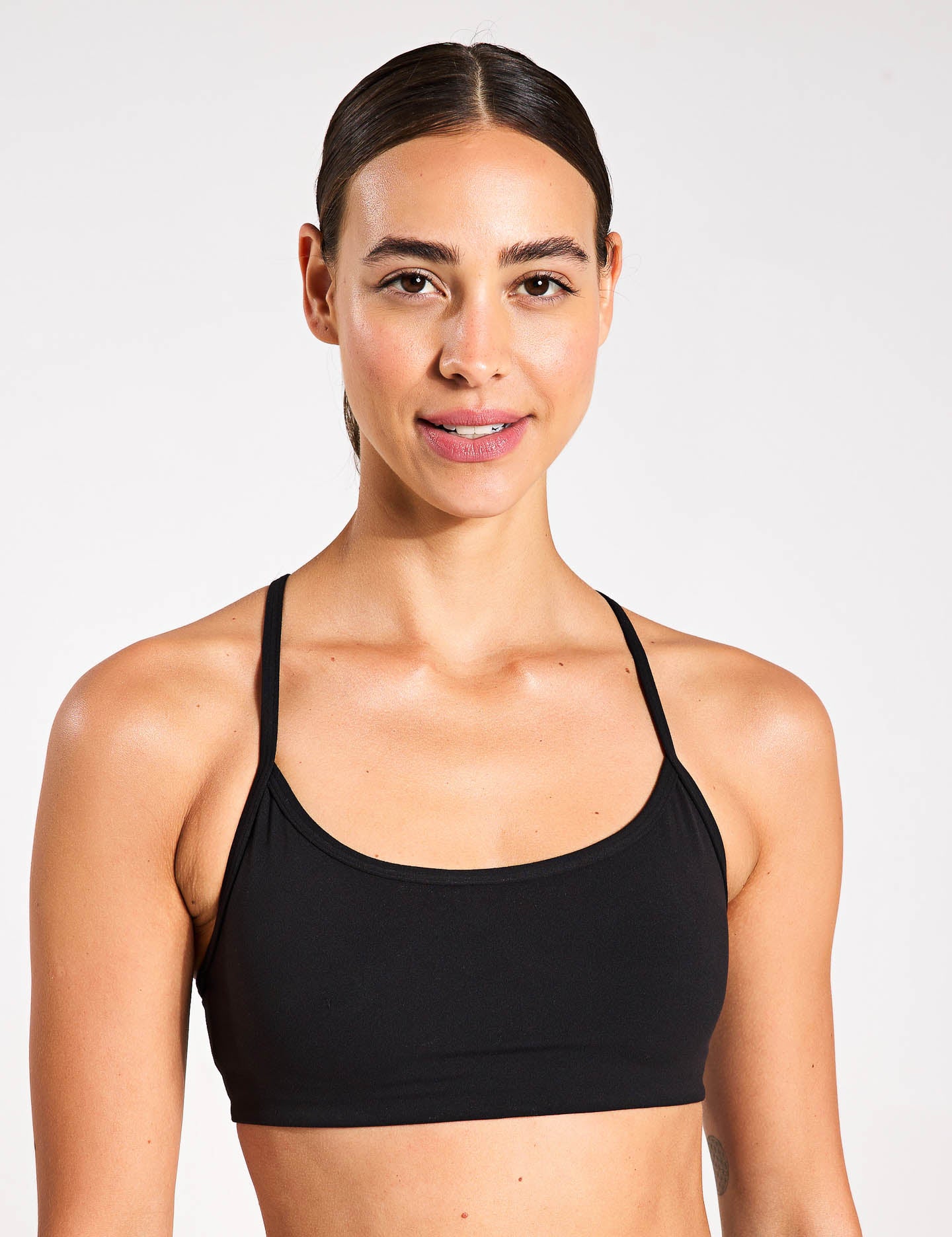 AllTheFeels Comfortable Wireless Bra - Soft Black Seamless Underwear for Women | Perfect for Yoga, Lounge & Everyday Wear