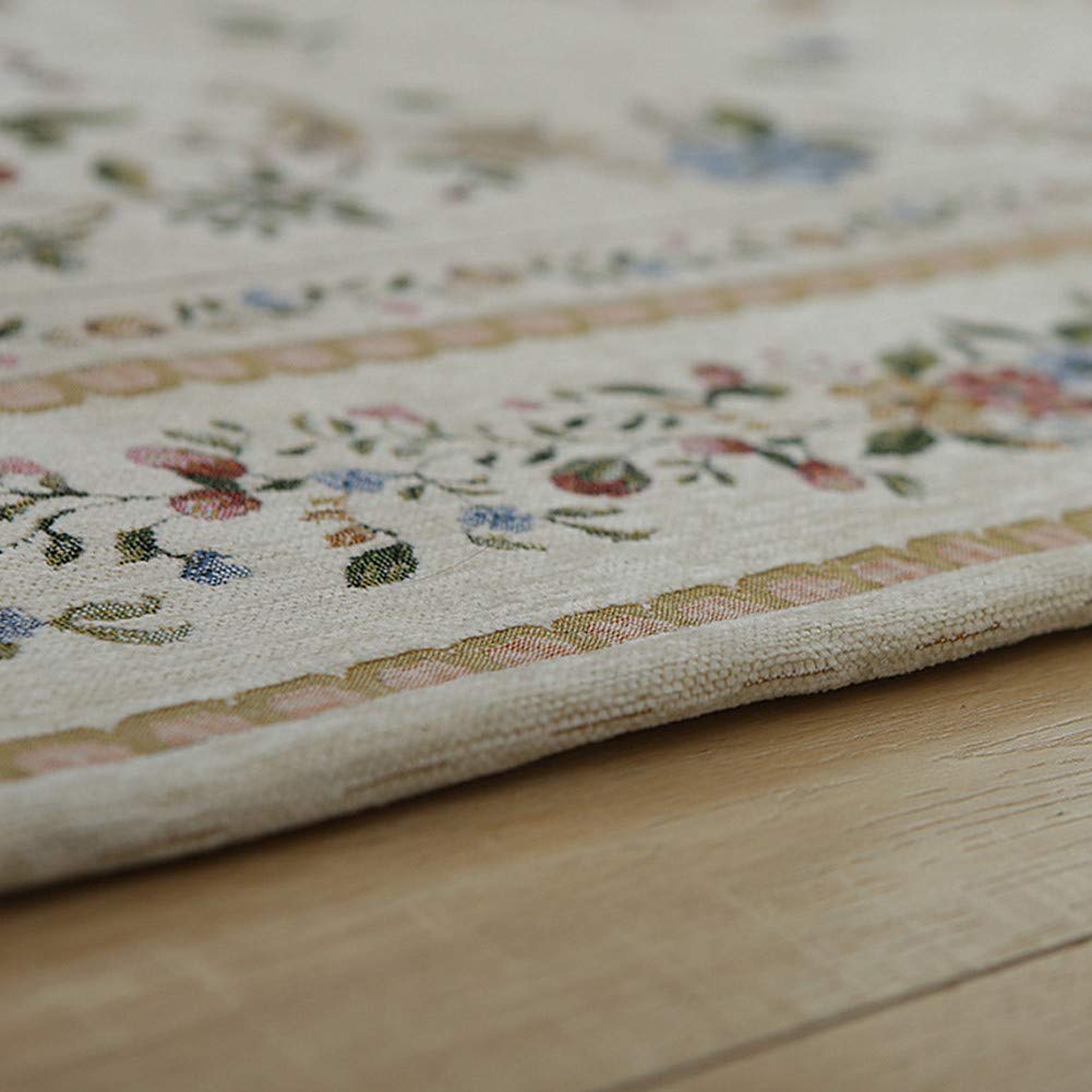Ukeler Royal Collection Traditional Oriental Floral Rug - 55''x78.7'' Handmade Carpet for Bedroom, Living Room Decor | Euro Romance Design | Home Decor, Housewarming Gift